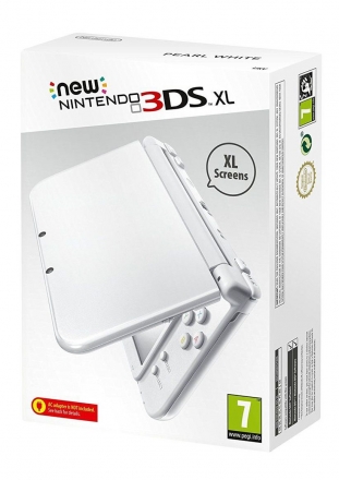 New Nintendo 3DS XL Pearl White Console