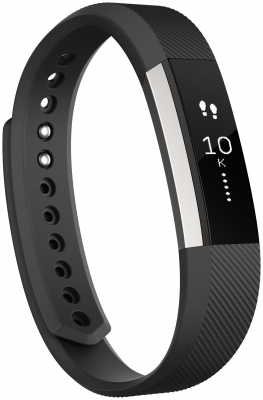 Fitbit - Alta Activity And Sleep Large Wristband - Black
