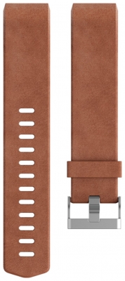 Fitbit Charge Brown Leather Accessory Band - Large