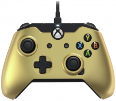 Xbox One - Wired Licensed Controller - Gold