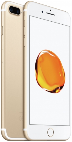 Sim Free IPhone 7 Plus 128GB Mobile Phone - Gold