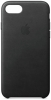 Apple IPhone 7 Leather Case - Black