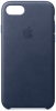 Apple IPhone 7 Leather Case - Midnight Blue