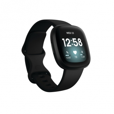 Fitbit Versa 3 Smartwatch - Black