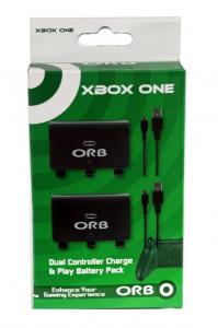 ORB Dual Controller Charge And Play Battery Pack Xbox One