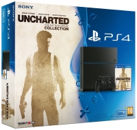 PS4 Console 500GB with Uncharted The Nathan Drake Collection