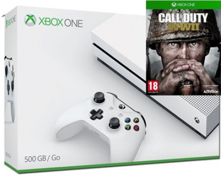 Xbox One Console with Call of Duty WWII