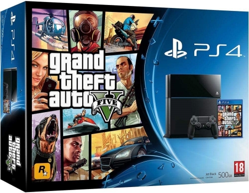 PS4 Console With GTA V