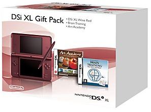 Nintendo DSi XL Wine Red Gift Pack